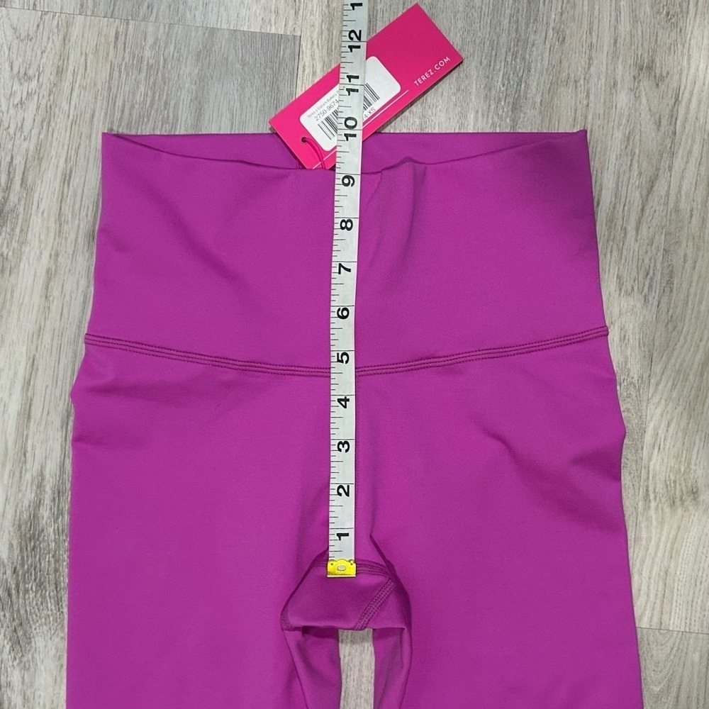 NWT Terez x Dana’s Bakery Athletic TLC Leggings Activewear Pants Purple Size XS - Picture 4 of 7